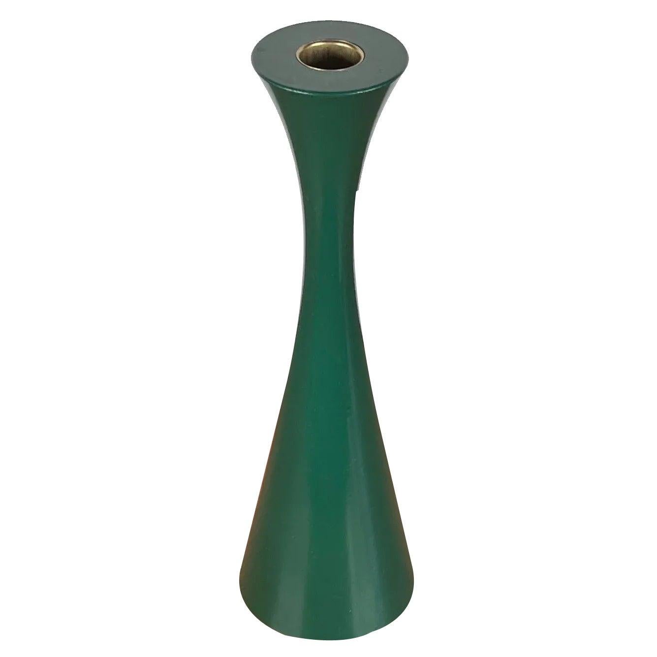 Mid-Century Danish Wooden Candleholder 1960s