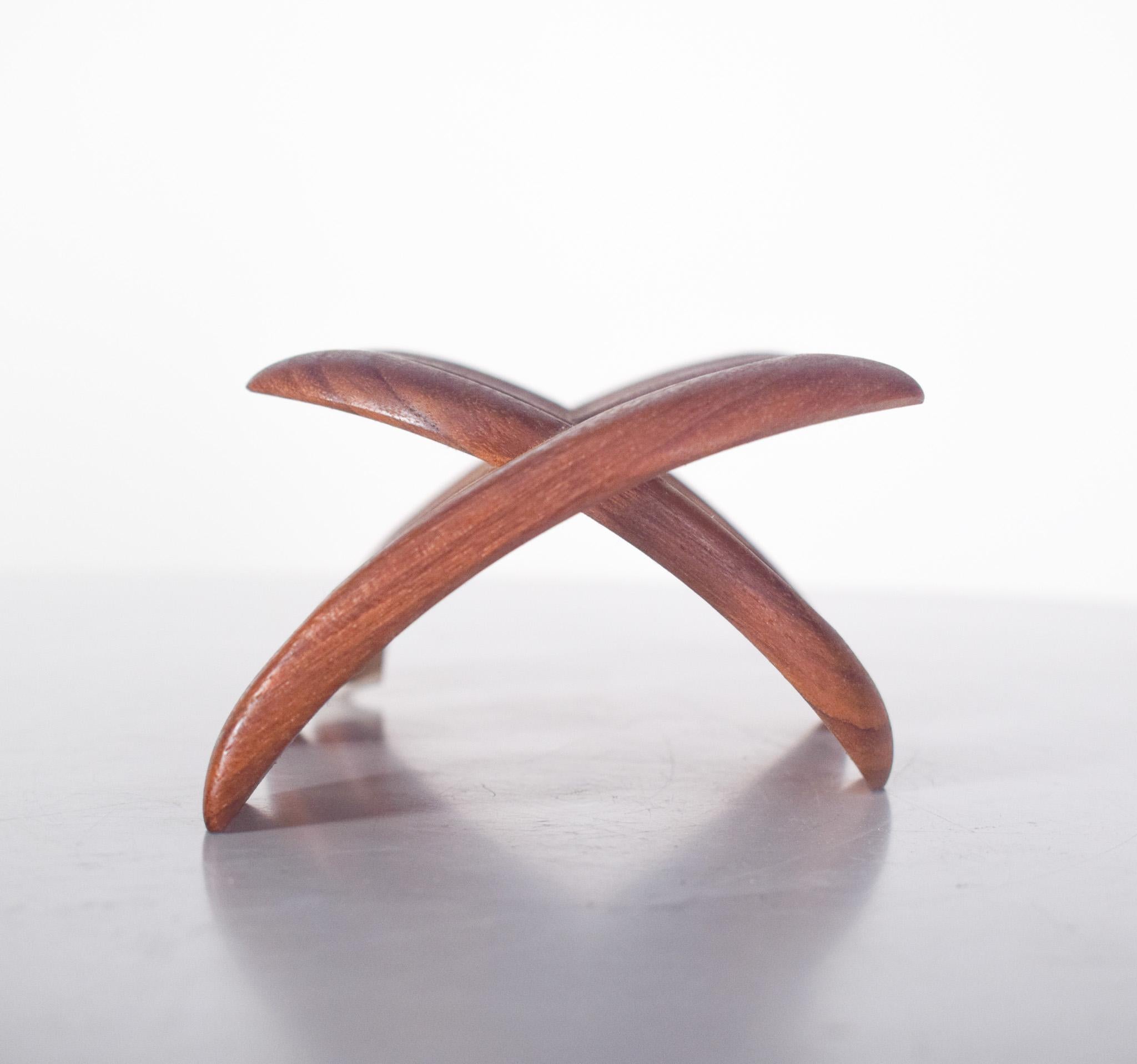 Mid-Century Modern Porte-cigares danois du milieu du siècle dernier en teck en vente