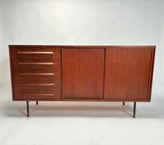 Mid-Century Danish Wooden Sideboard, Finn Juhl Style, 1960s