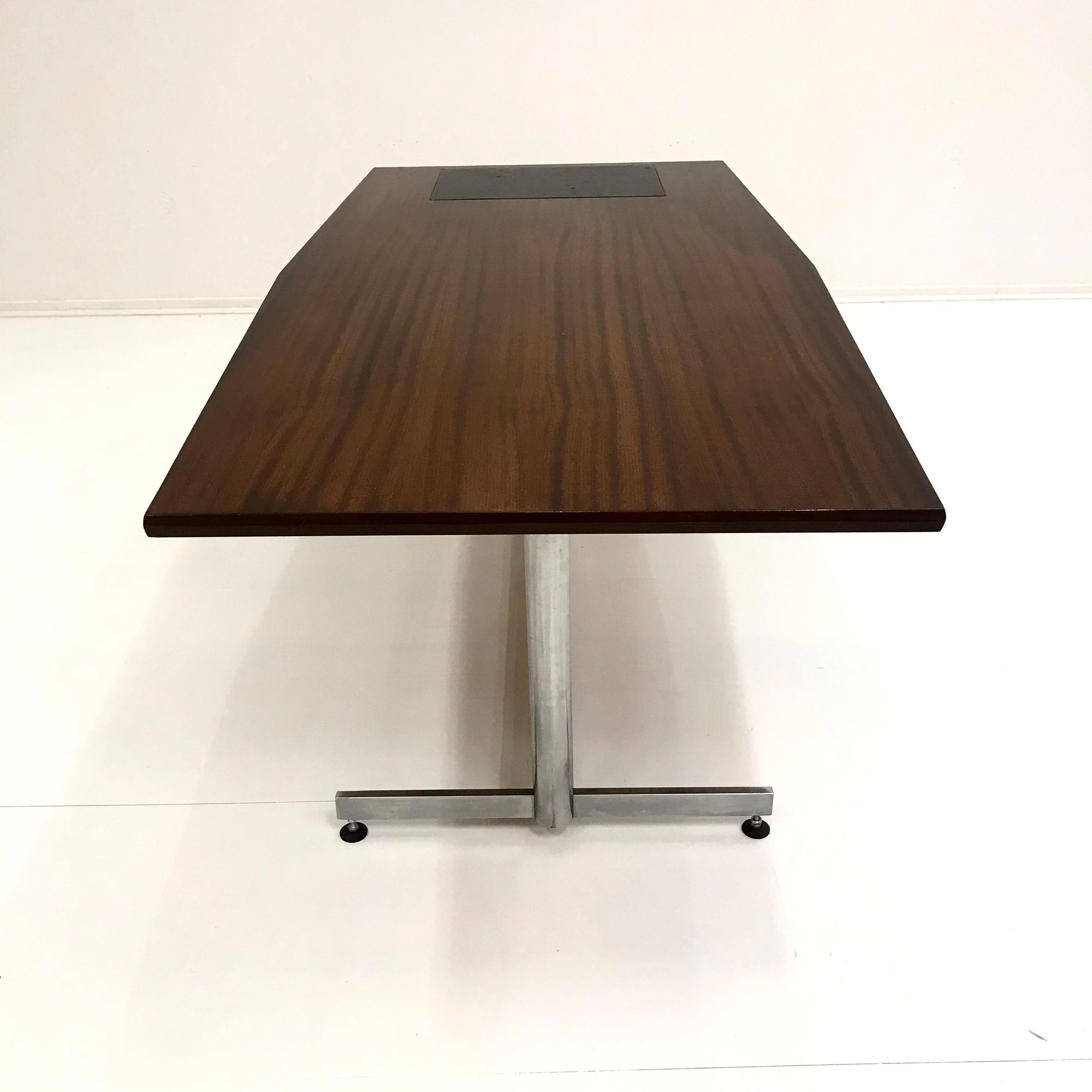Midcentury Danish Writing Desk or Conference Table, 1970s For Sale 2