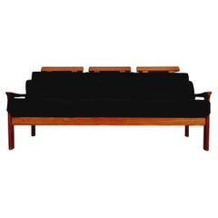 Vintage Mid Century Dansih  teak 3-Seater Sofa , 1960s