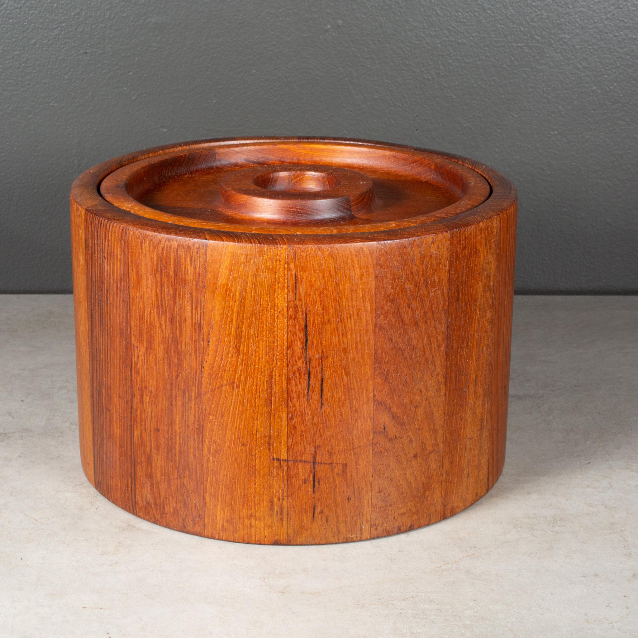 20th Century Mid-century Dansk Round Ice Bucket c.1960 (FREE SHIPPING) For Sale