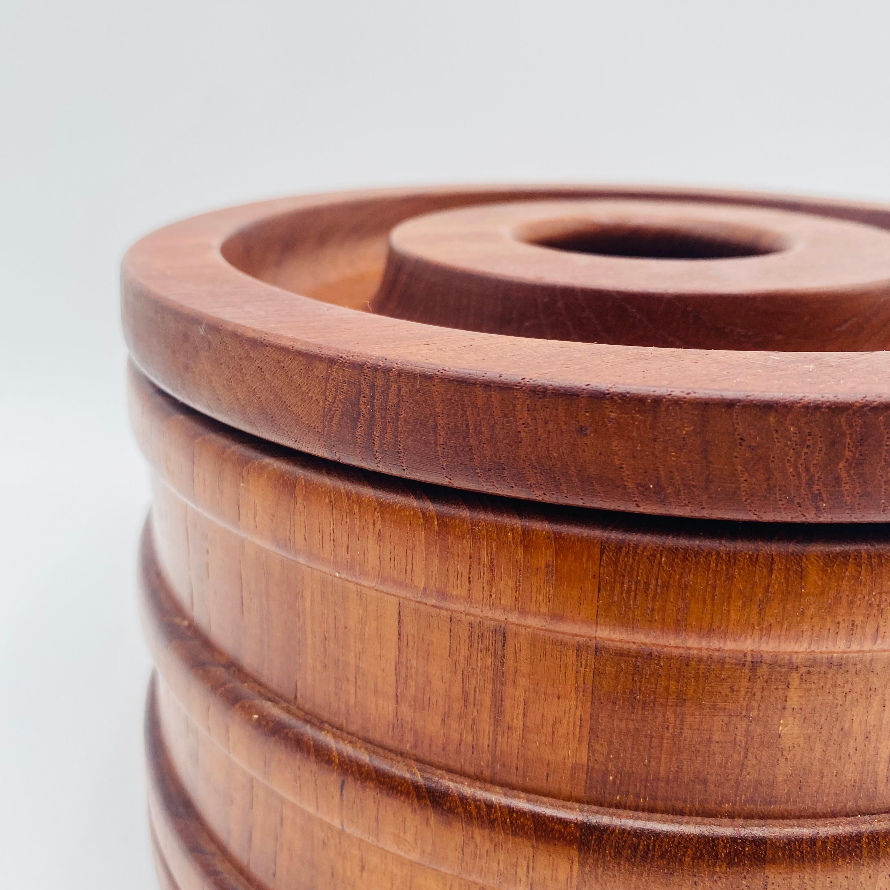 Mid Century Dansk Teak Eiskübel von Jens Quistgaard Dänemark 1960s im Angebot 7