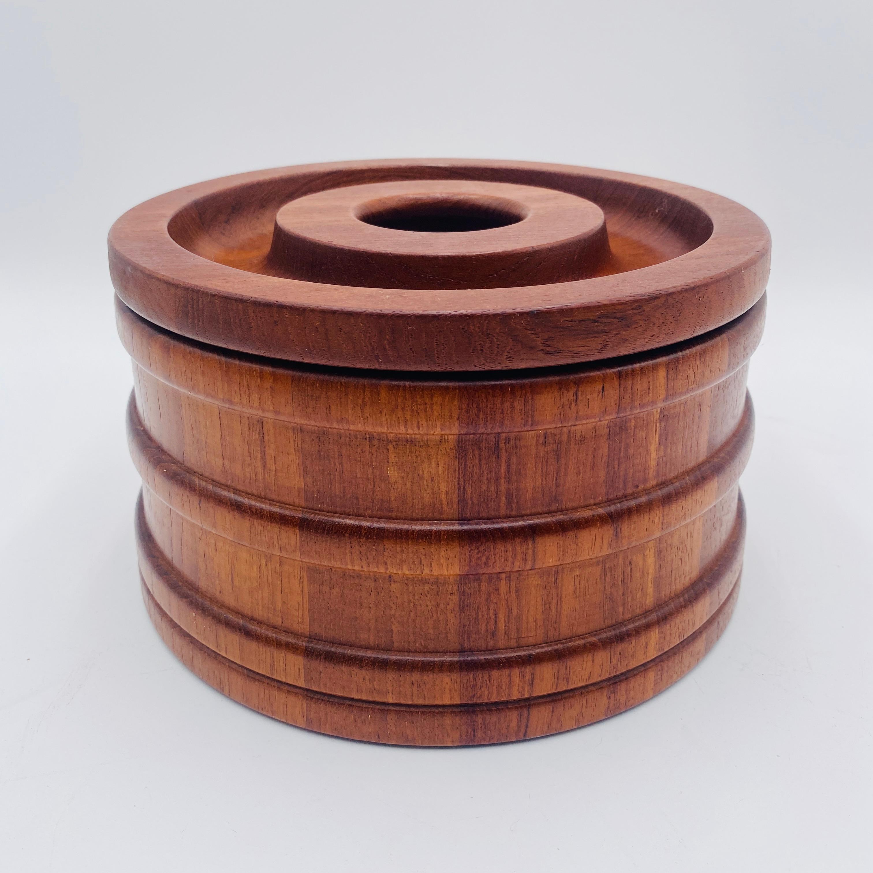 Mid Century Dansk Teak Eiskübel von Jens Quistgaard Dänemark 1960s im Angebot 9