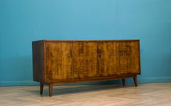 Mid Century Dark Birch Sideboard, 1960s Sideboard, 1960s