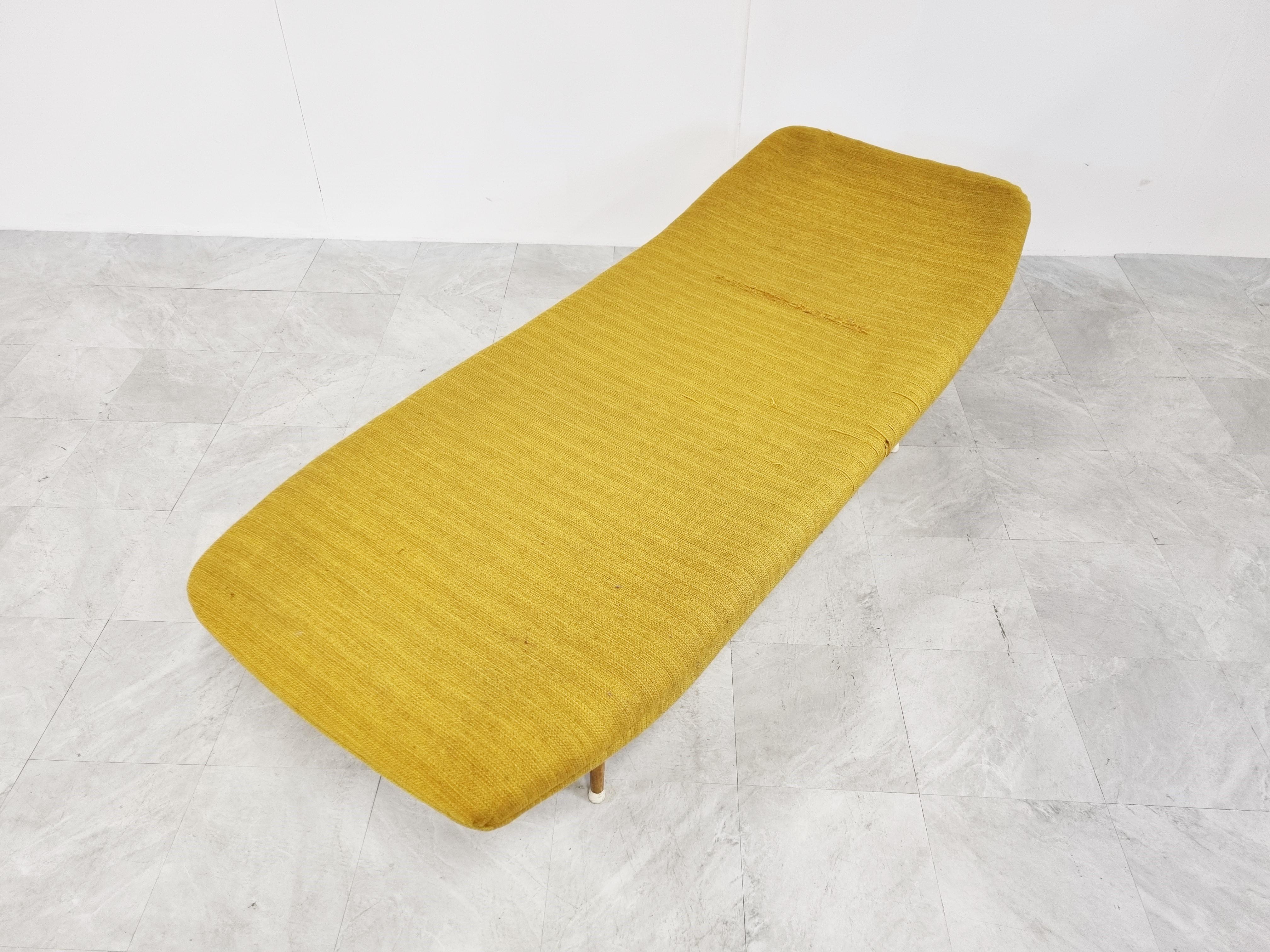 Fabric Mid Century Daybed, 1960s For Sale