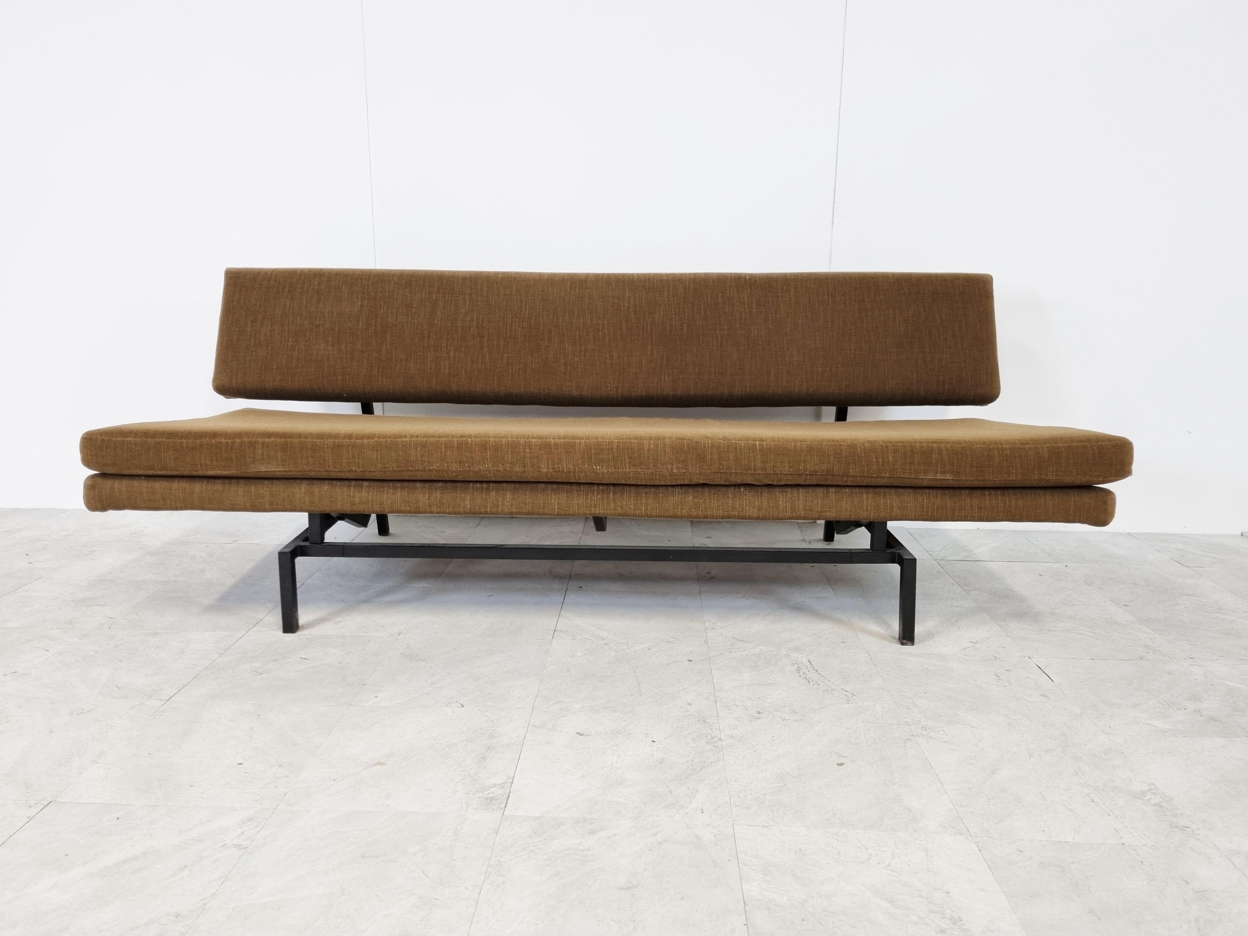 Mid Century Daybed Model BR02 by Martin Visser, 1960s In Good Condition In HEVERLEE, BE