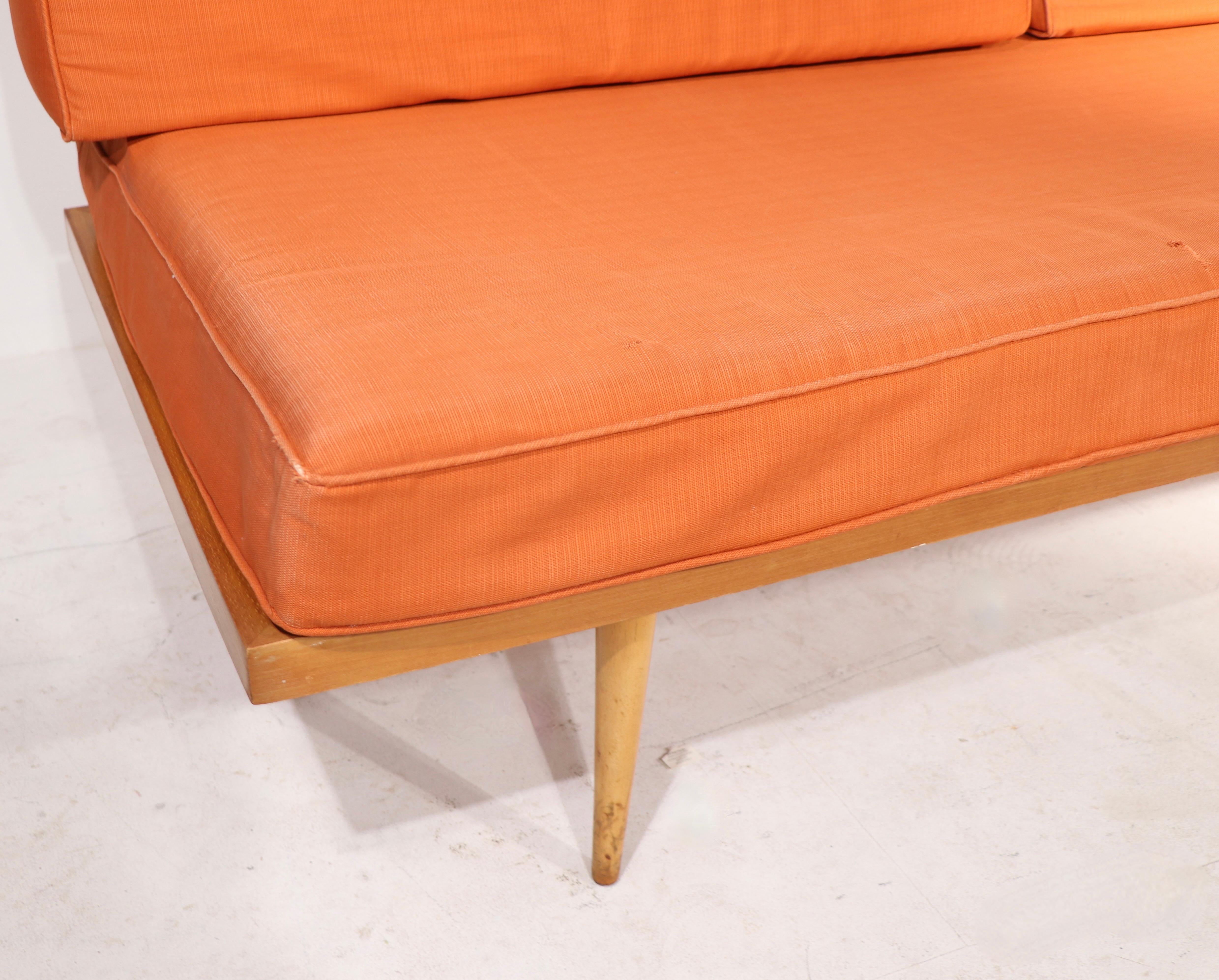 Upholstery Mid-Century Daybed Sofa