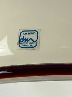 Mid-Century De Majo Murano Glass Bell Chandelier, 1960s