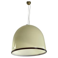Mid-Century De Majo Murano Glass Bell Chandelier, 1960s