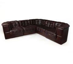 Mid Century De Sede DS11 Modulares Sofa