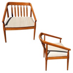 Sillones de roble de mediados de siglo "Declaración" de Kipp Stewart para Drexel, Pareja