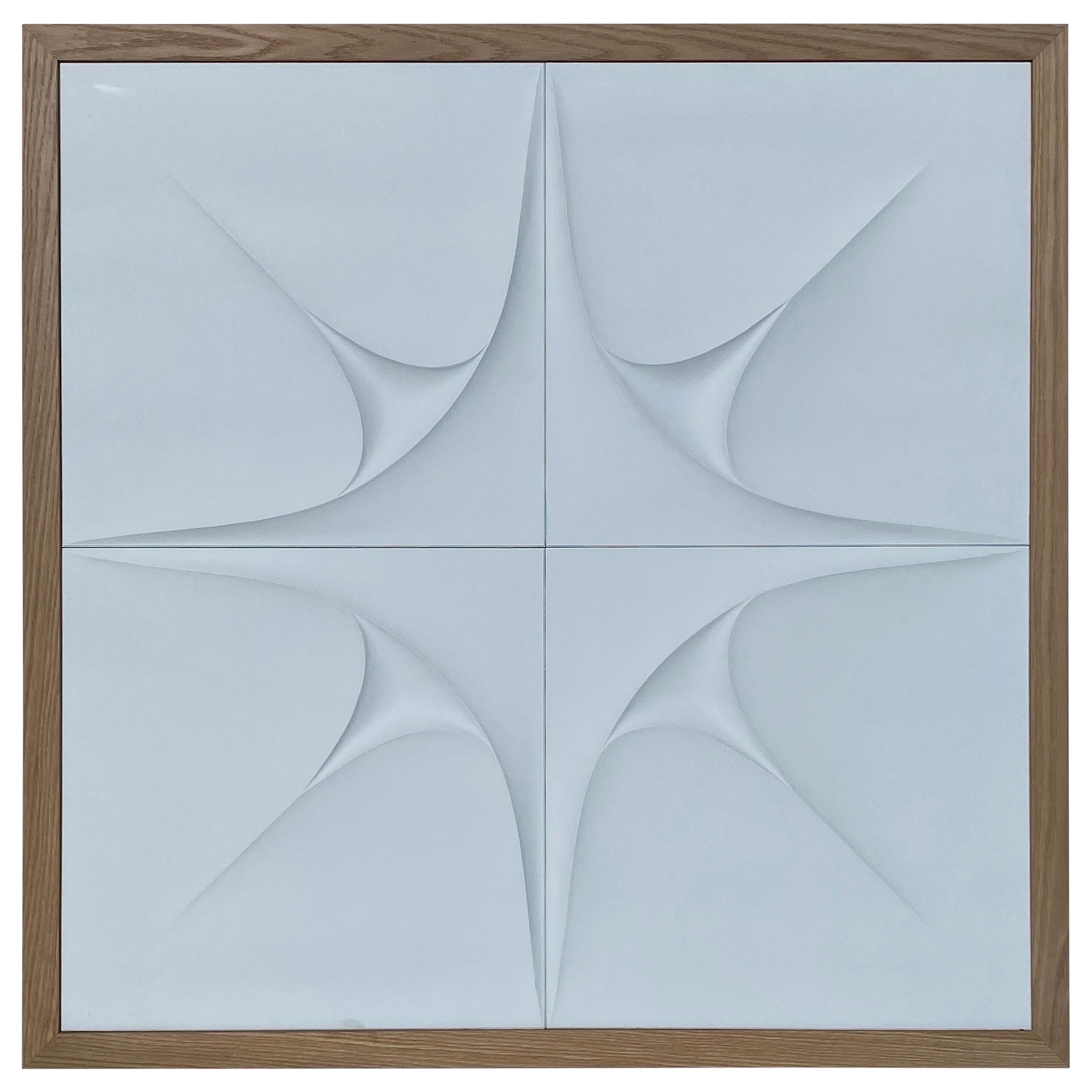 Mid Century Decorative Bas Relief Wall Sculpture