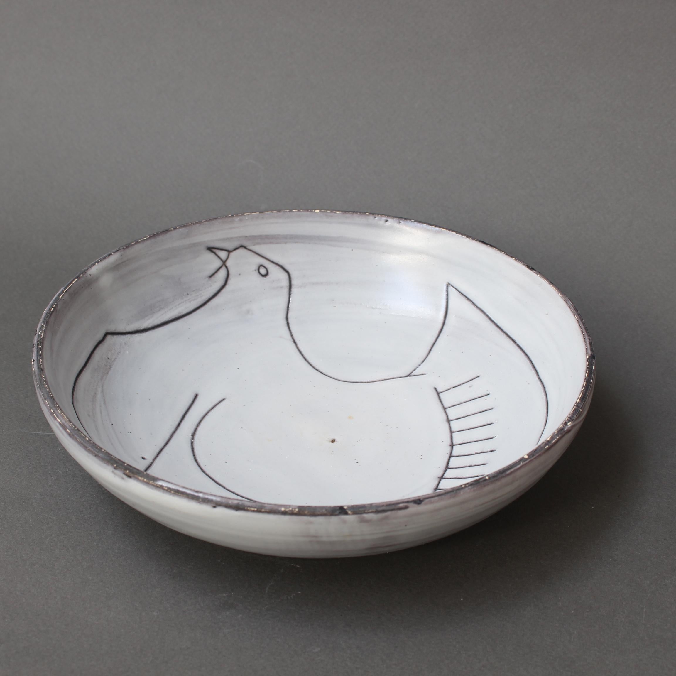 Midcentury Decorative Bowl by Jacques Pouchain, Atelier Dieulefit, circa 1970s 4