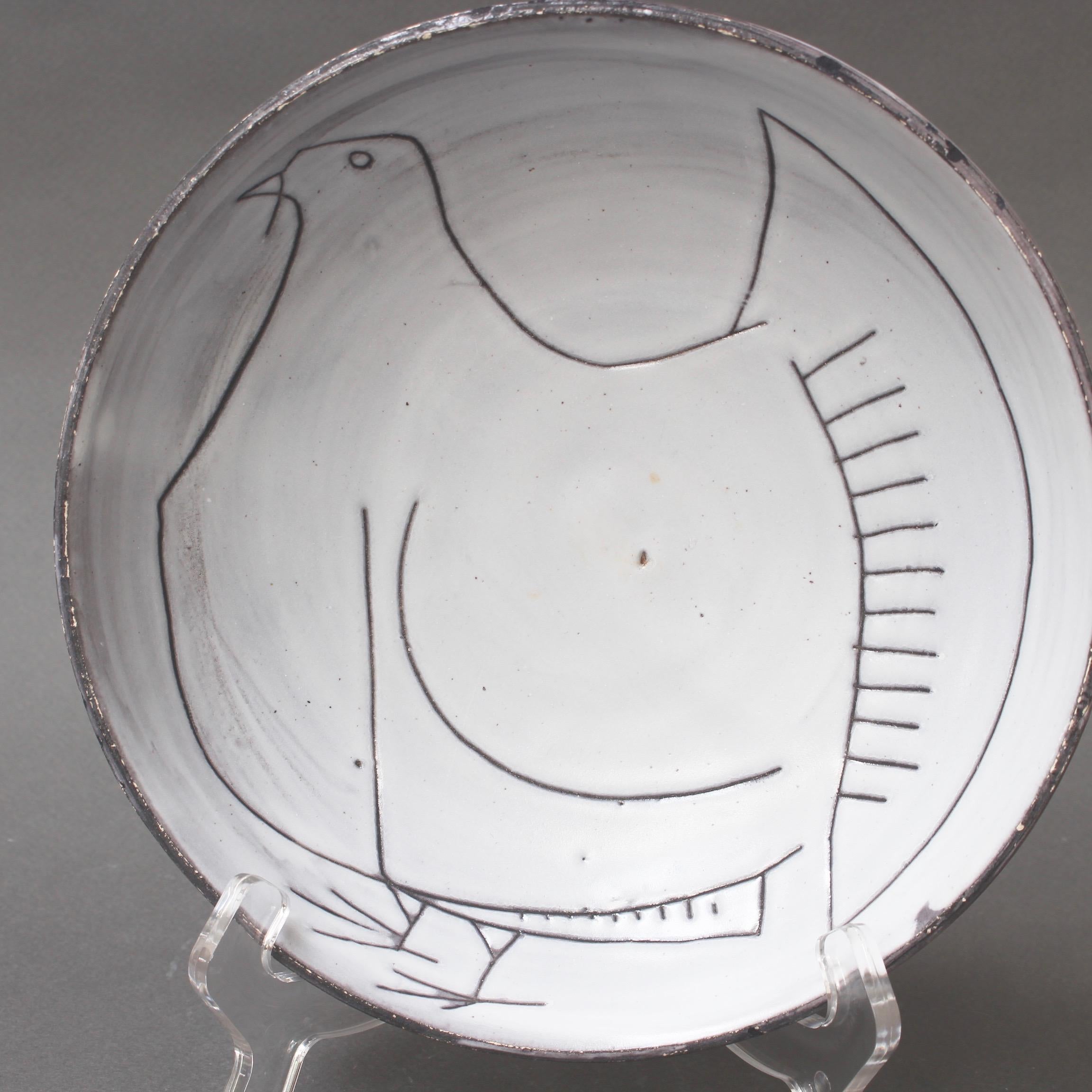 Midcentury Decorative Bowl by Jacques Pouchain, Atelier Dieulefit, circa 1970s 1