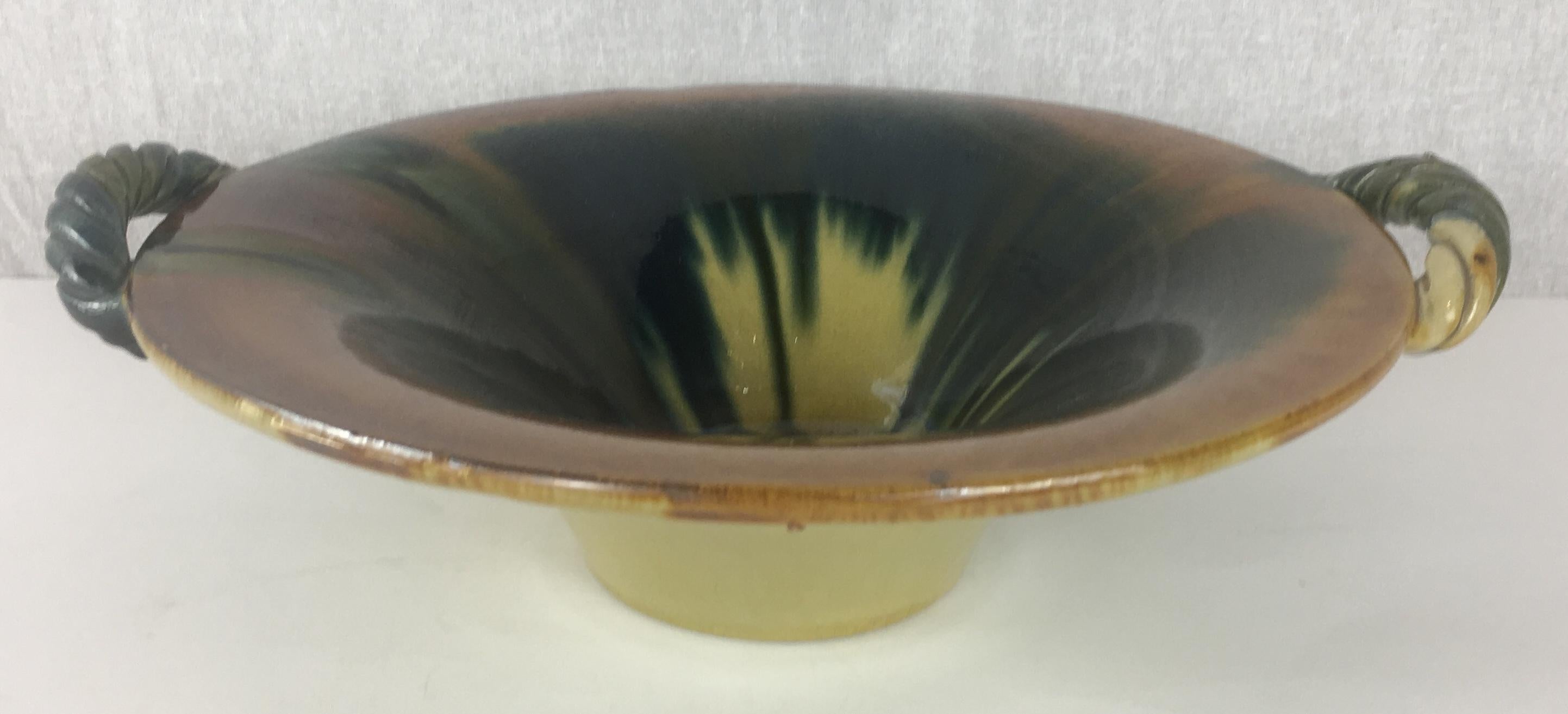 Midcentury Decorative Bowl from Vallauris 4