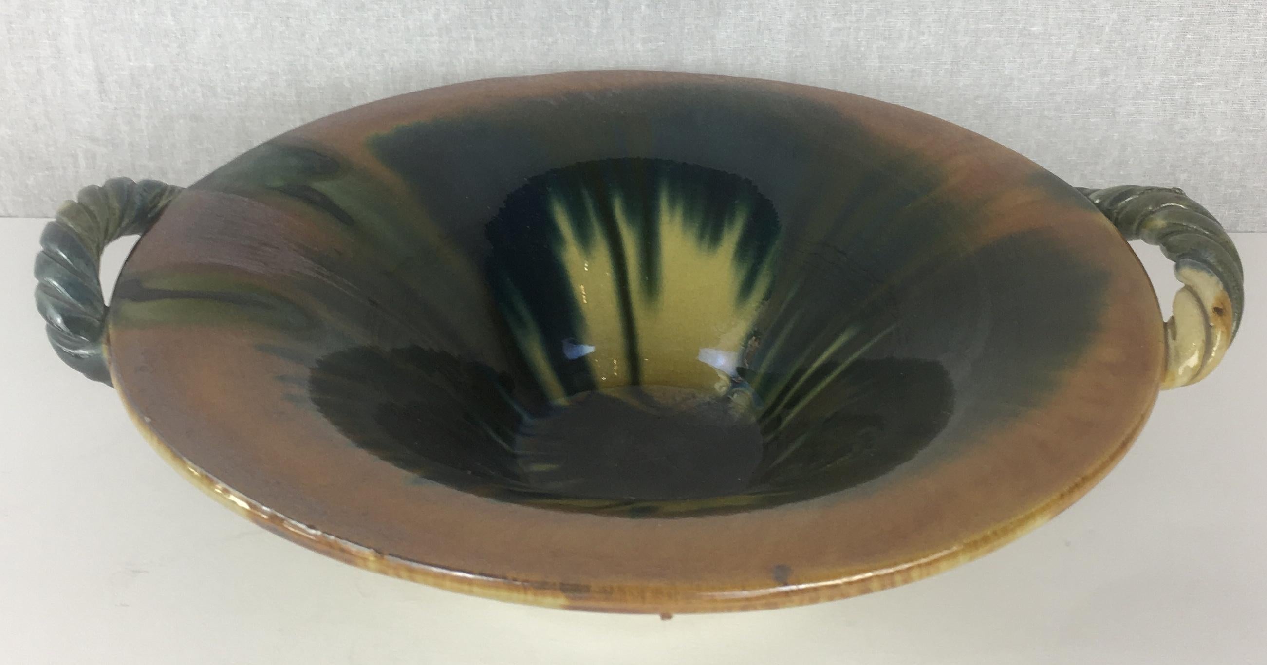 Ceramic Midcentury Decorative Bowl from Vallauris
