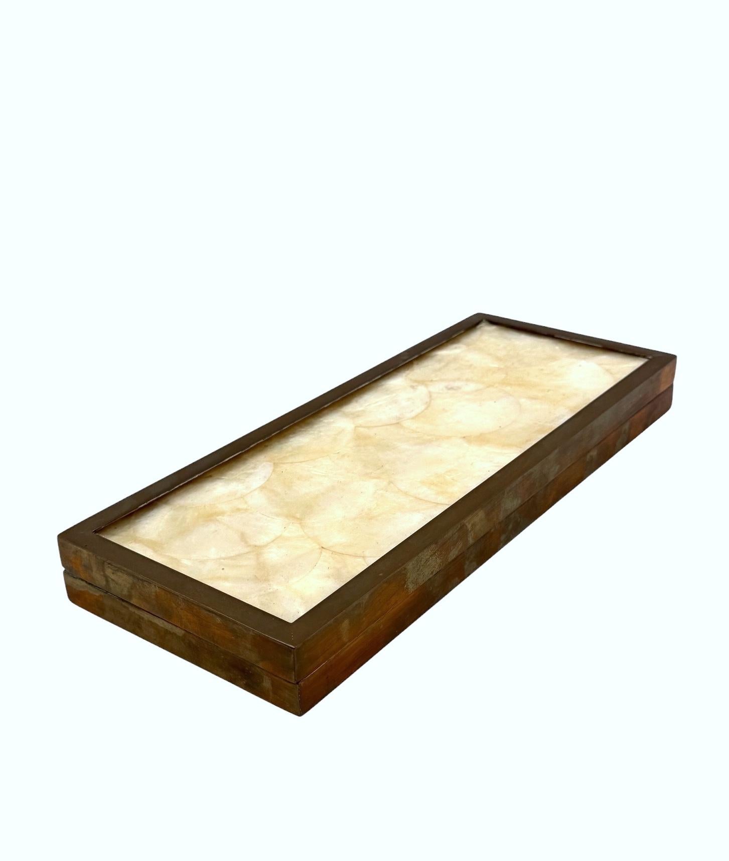Caja decorativa de mediados de siglo, Italia, ca. 1960 en venta 3