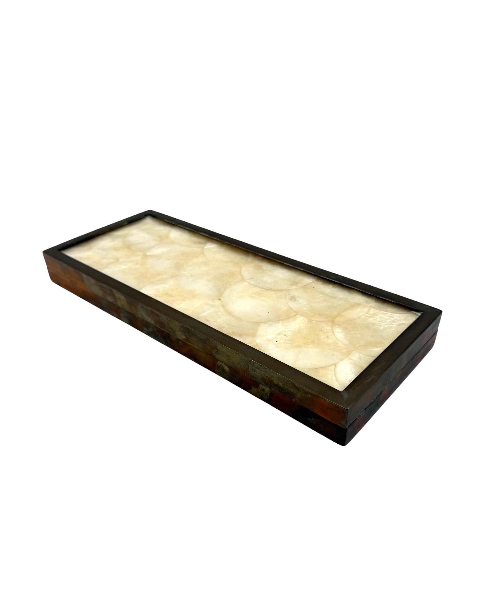 Caja decorativa de mediados de siglo, Italia, ca. 1960 Mid-20th Century en venta