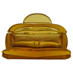 Caja decorativa de mediados de siglo, años 50