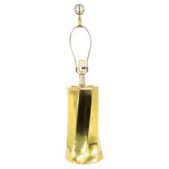 Mid-Century Decorative Brass Table Lamp