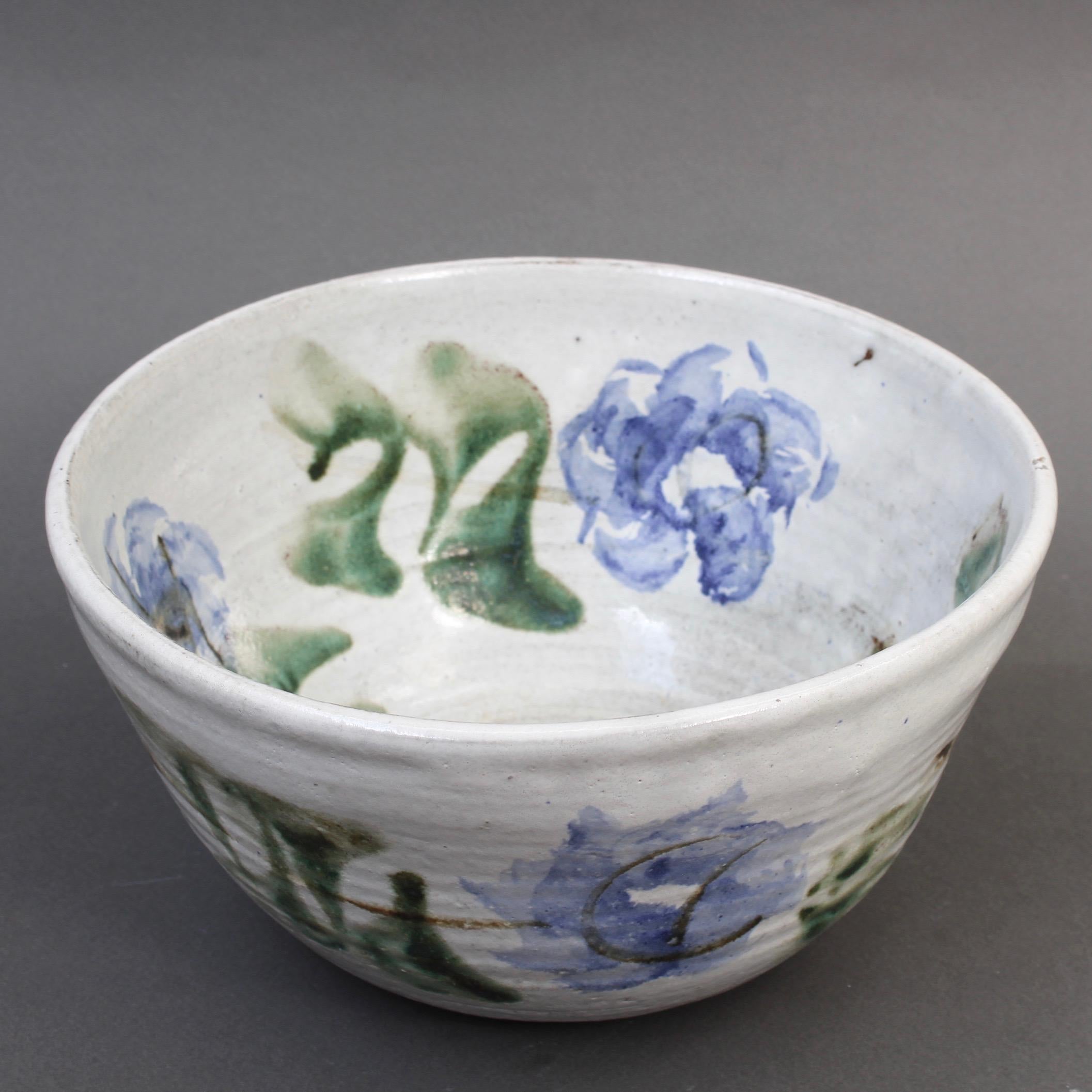 Midcentury Decorative Ceramic Bowl by Albert Thiry, circa 1960s For Sale 3