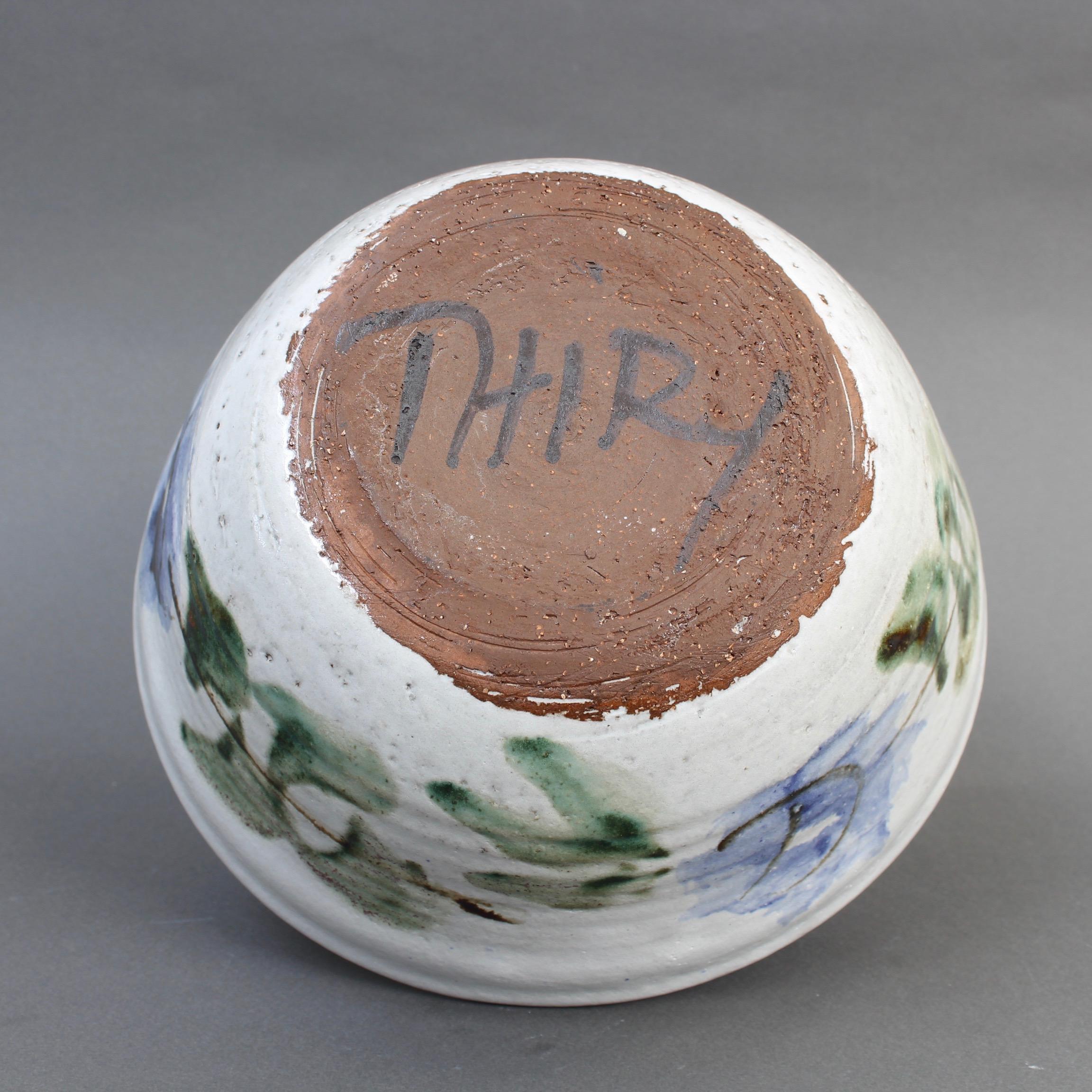 Midcentury Decorative Ceramic Bowl by Albert Thiry, circa 1960s For Sale 6