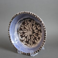 Ciotola decorativa in ceramica della metà del secolo scorso di Albert Thiry