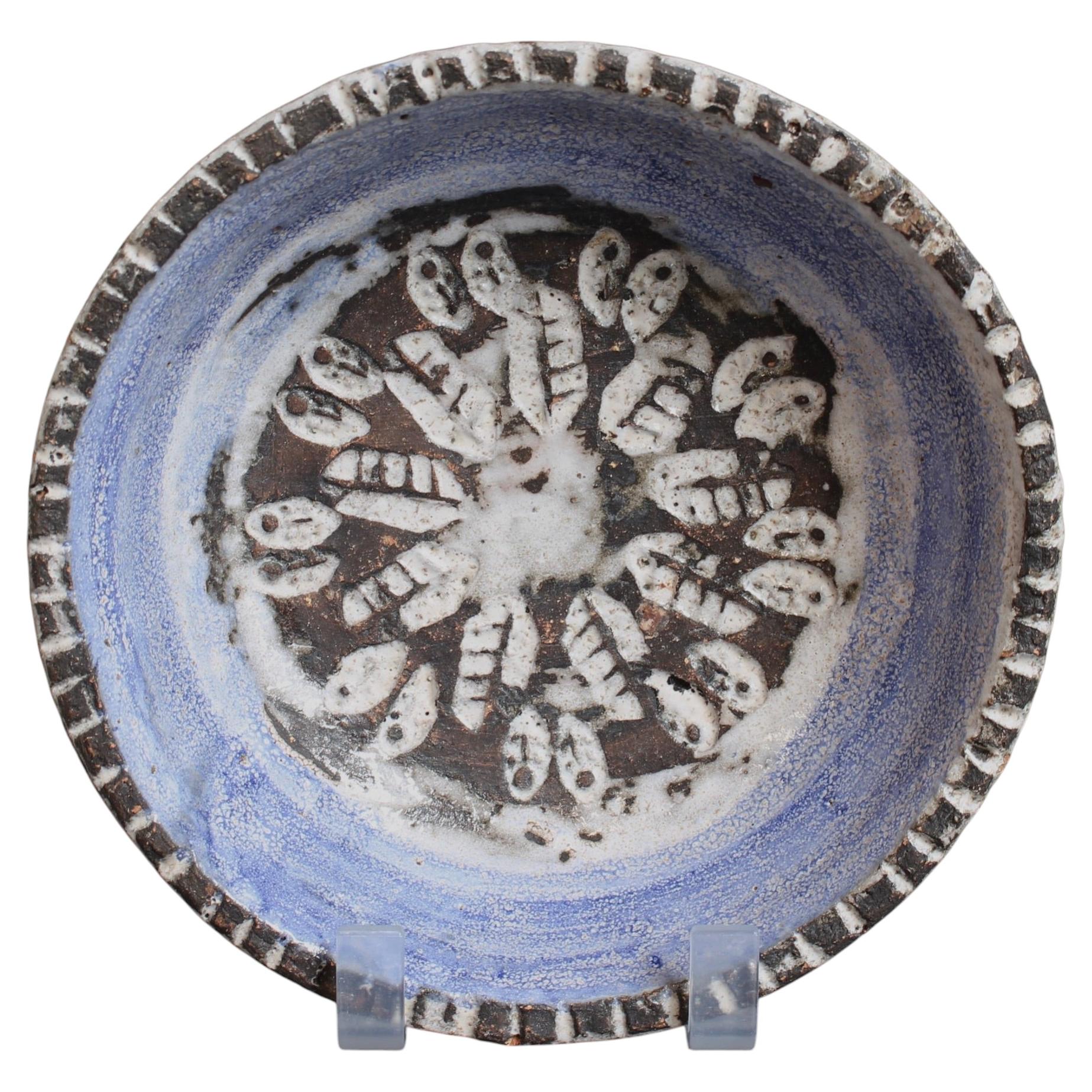 Mid-century Decorative Ceramic Bowl by Albert Thiry