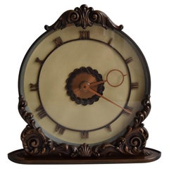 Horloge décorative du milieu du siècle, Tchécoslovaquie, années 1960