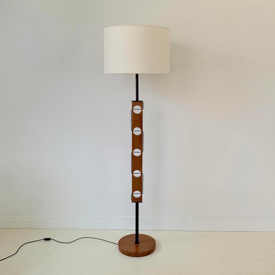 Mid-Century Modern Mid-Century Decorative Floor Lamp, circa 1950, France.