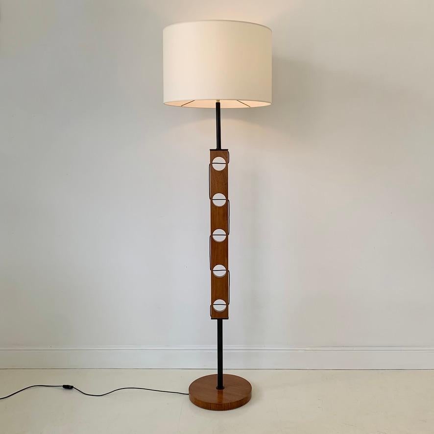 Mid-Century Decorative Floor Lamp, circa 1950, France. 1
