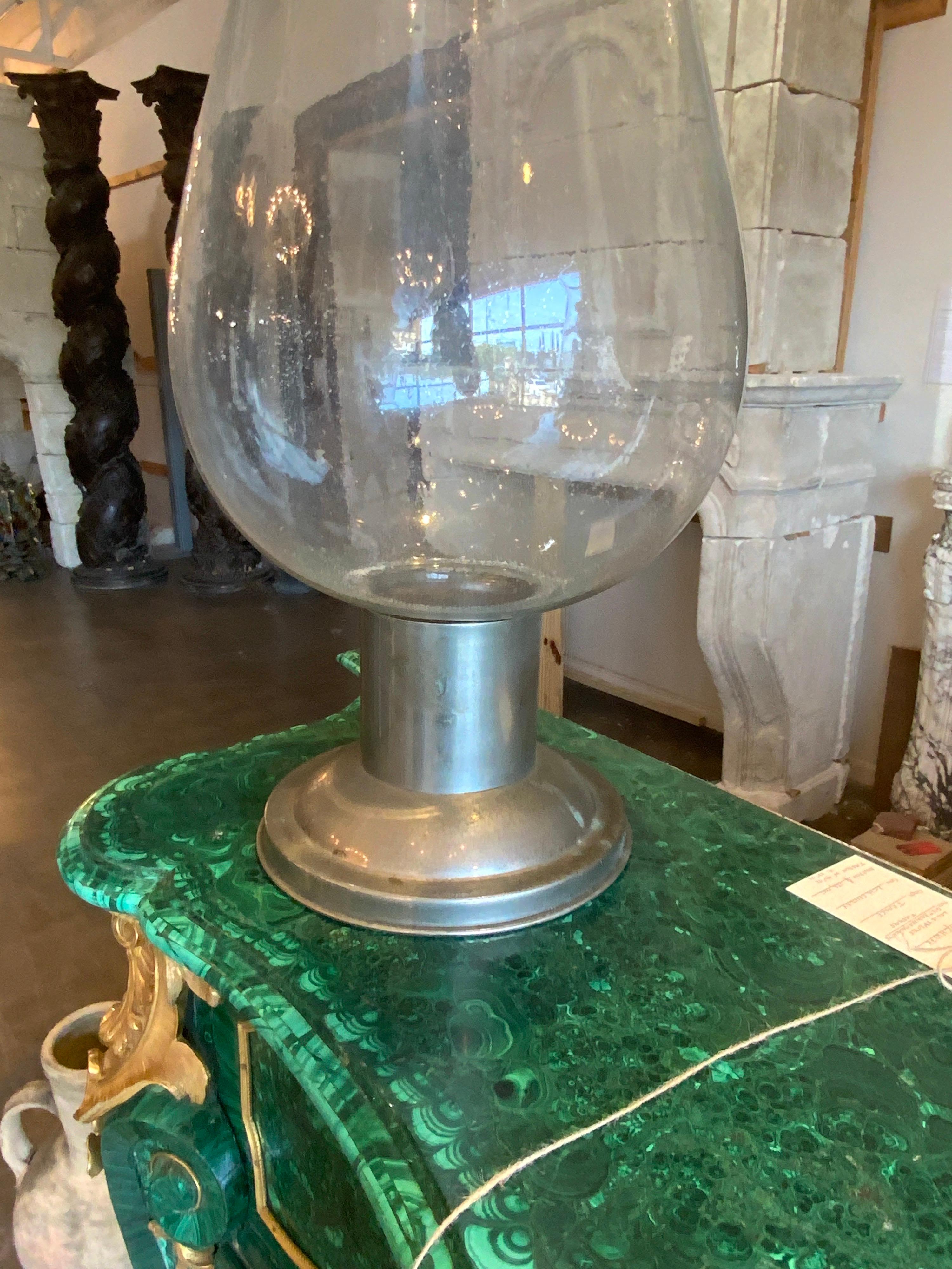 Mid Century Decorative Glass Vessel Set In Good Condition For Sale In Dallas, TX