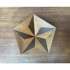 Mid-Century Decorative Wooden Tripod Bowl, 1960s