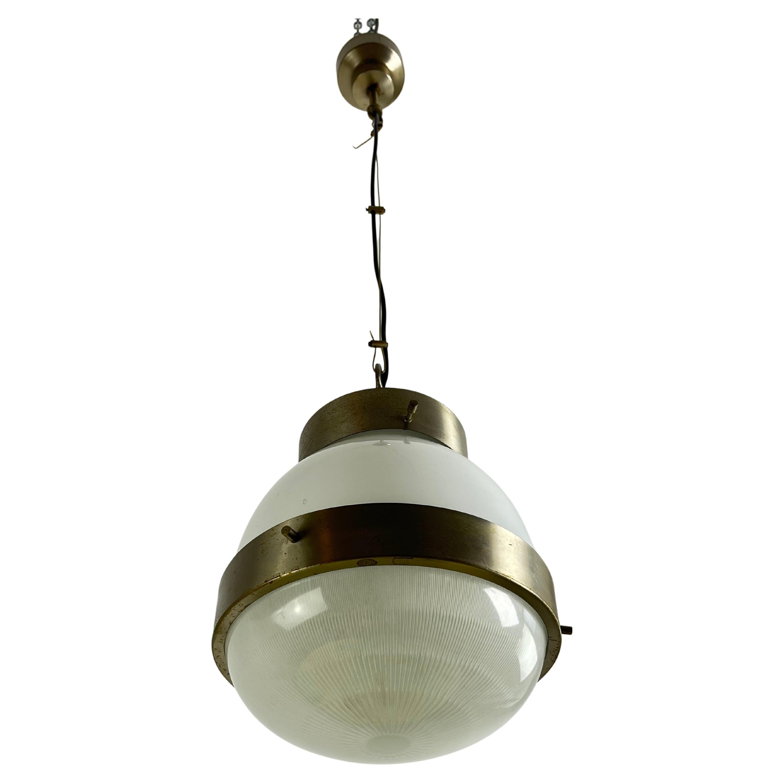 Mid-Century Delta Model Chandelier by Sergio Mazza for Artemide 1960s For Sale