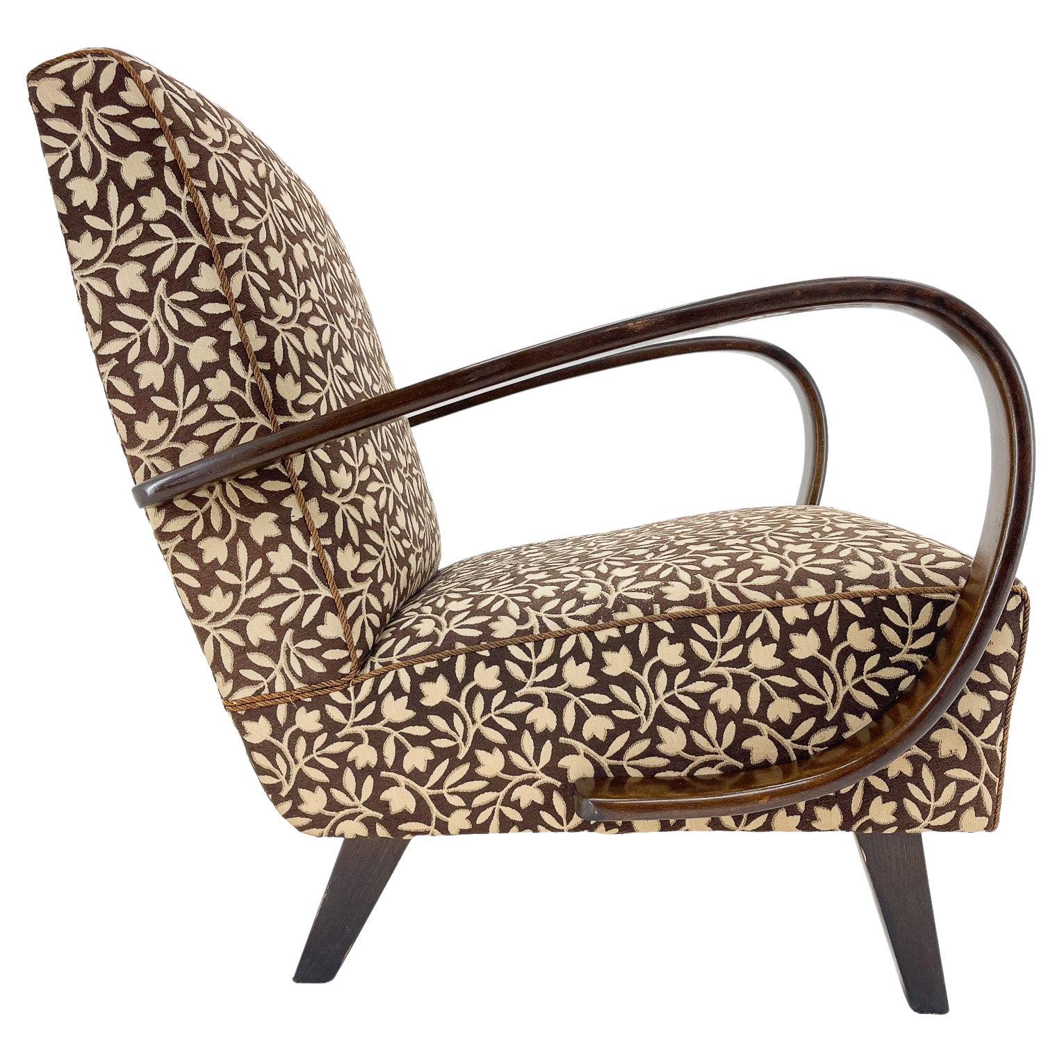 Midcentury Design Armchair by Jindrich Halabala, 1950s For Sale