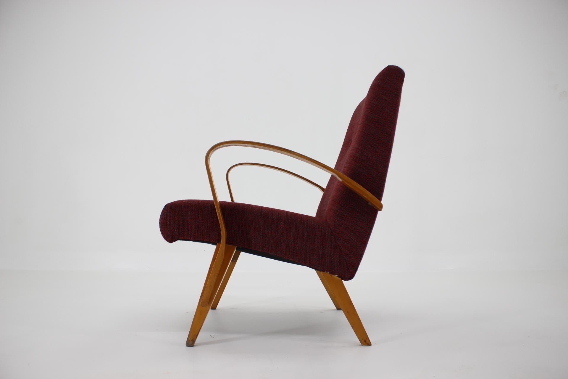 Mid-20th Century Midcentury Design Armchair / Czechoslovakia, 1960s For Sale