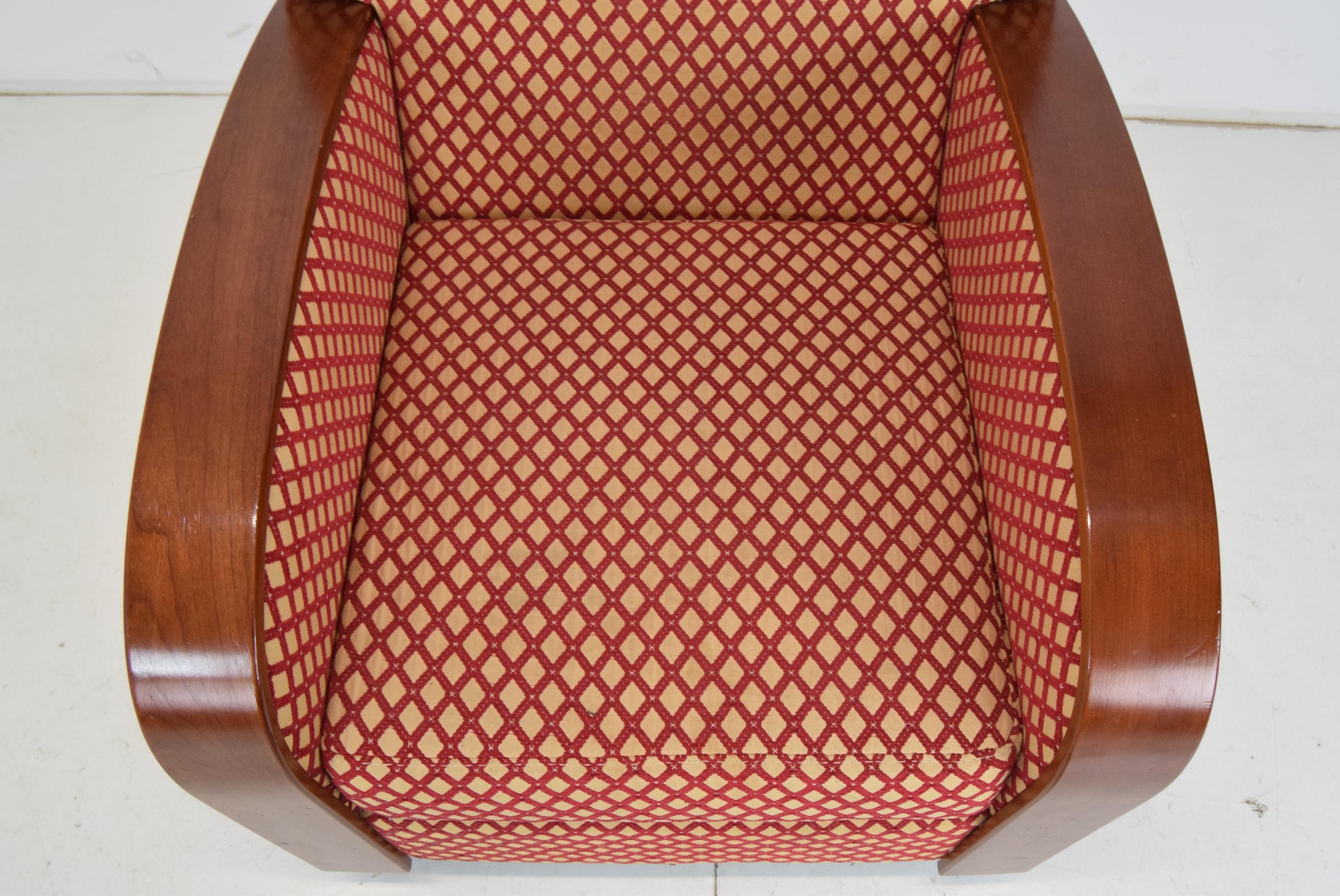 Mid-Century Design Armchair, 1980's For Sale 3
