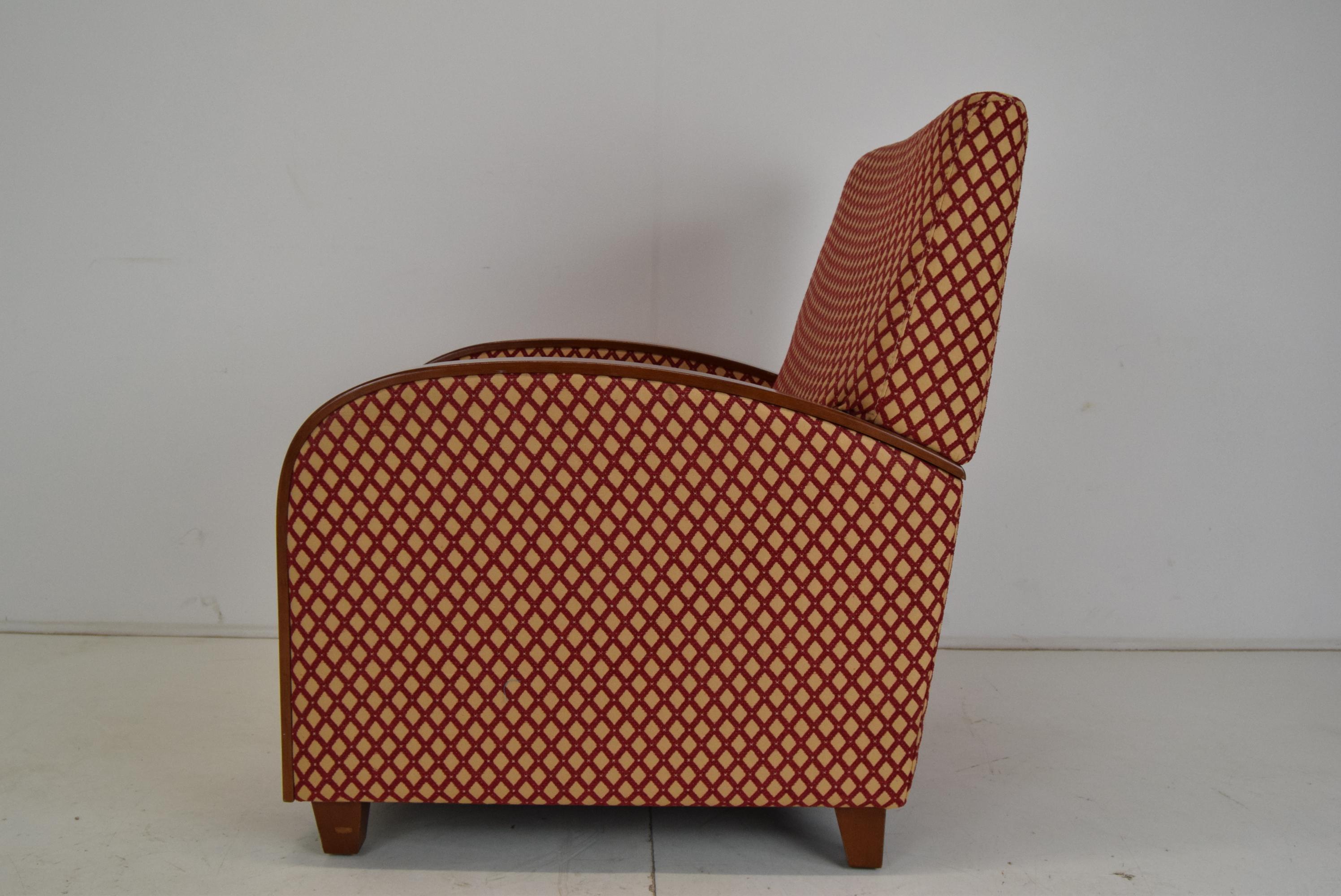 Mid-Century Design Armchair, 1980's For Sale 5