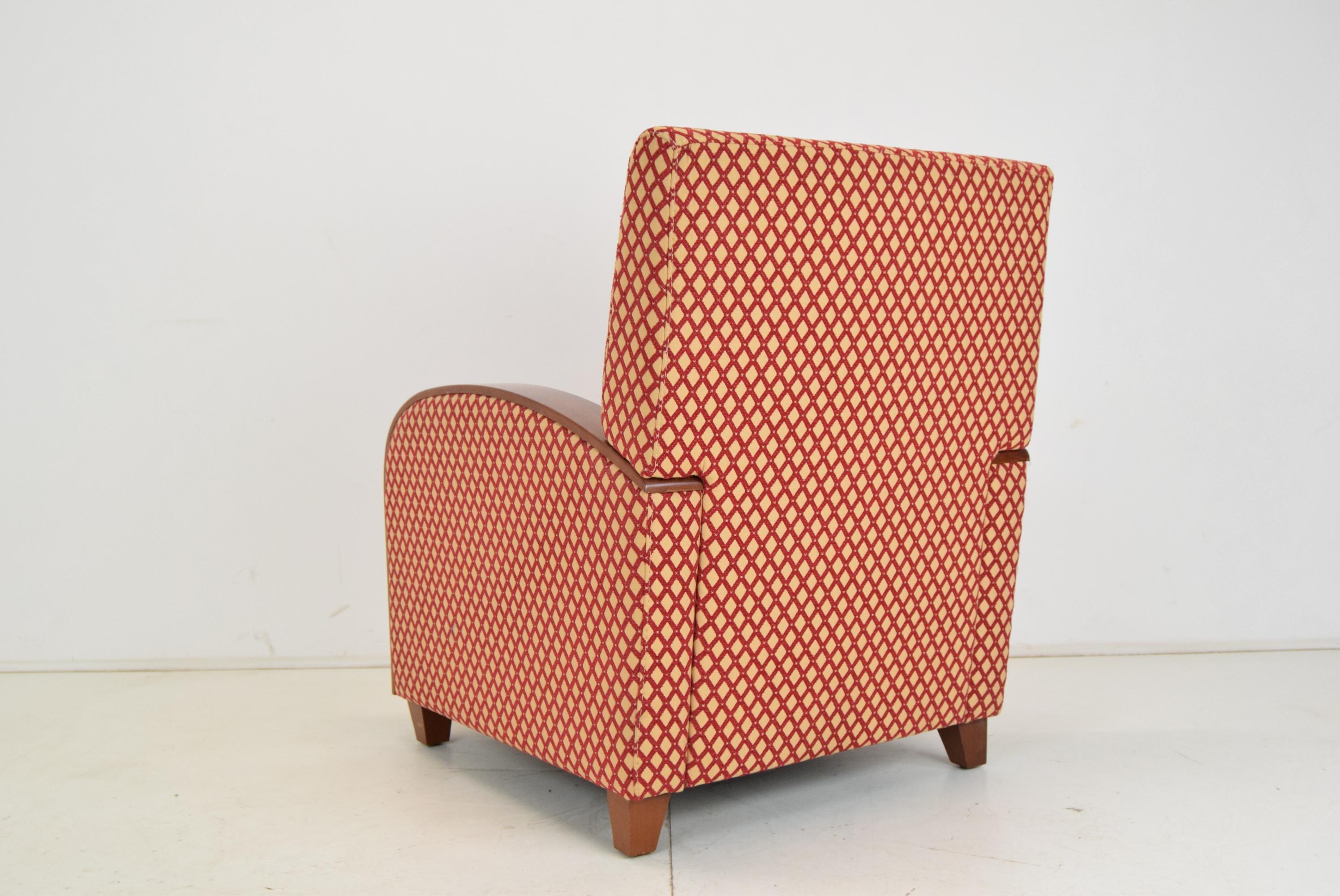 Mid-Century Design Armchair, 1980's For Sale 8