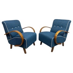 Sillones de diseño de mediados de siglo de Jindřich Halabala