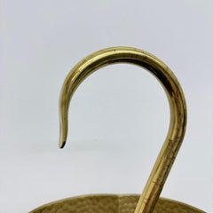 Mid-century design brass umbrella stand , 1970’s