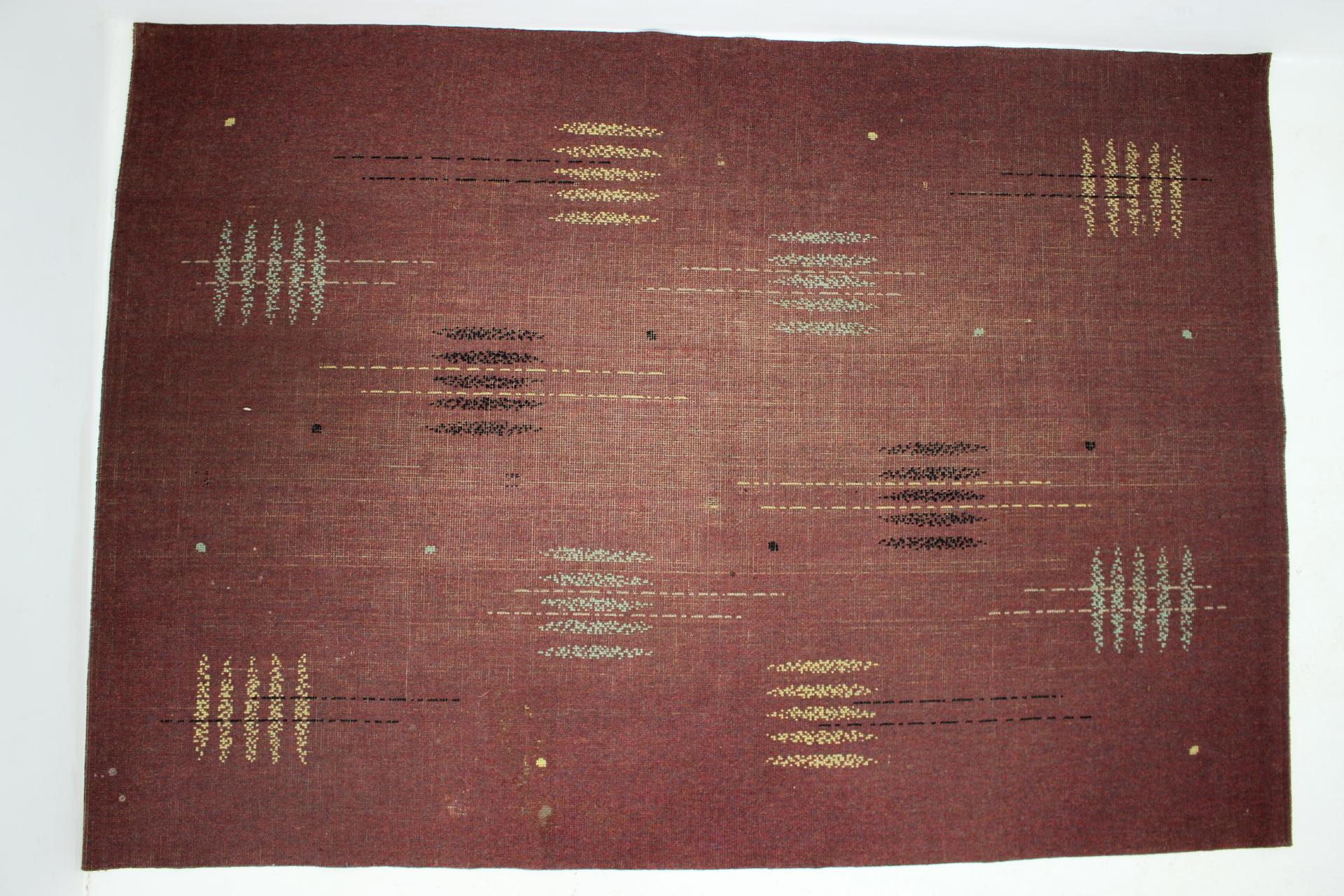 Mid-Century Modern Midcentury Design Carpet, 1970s