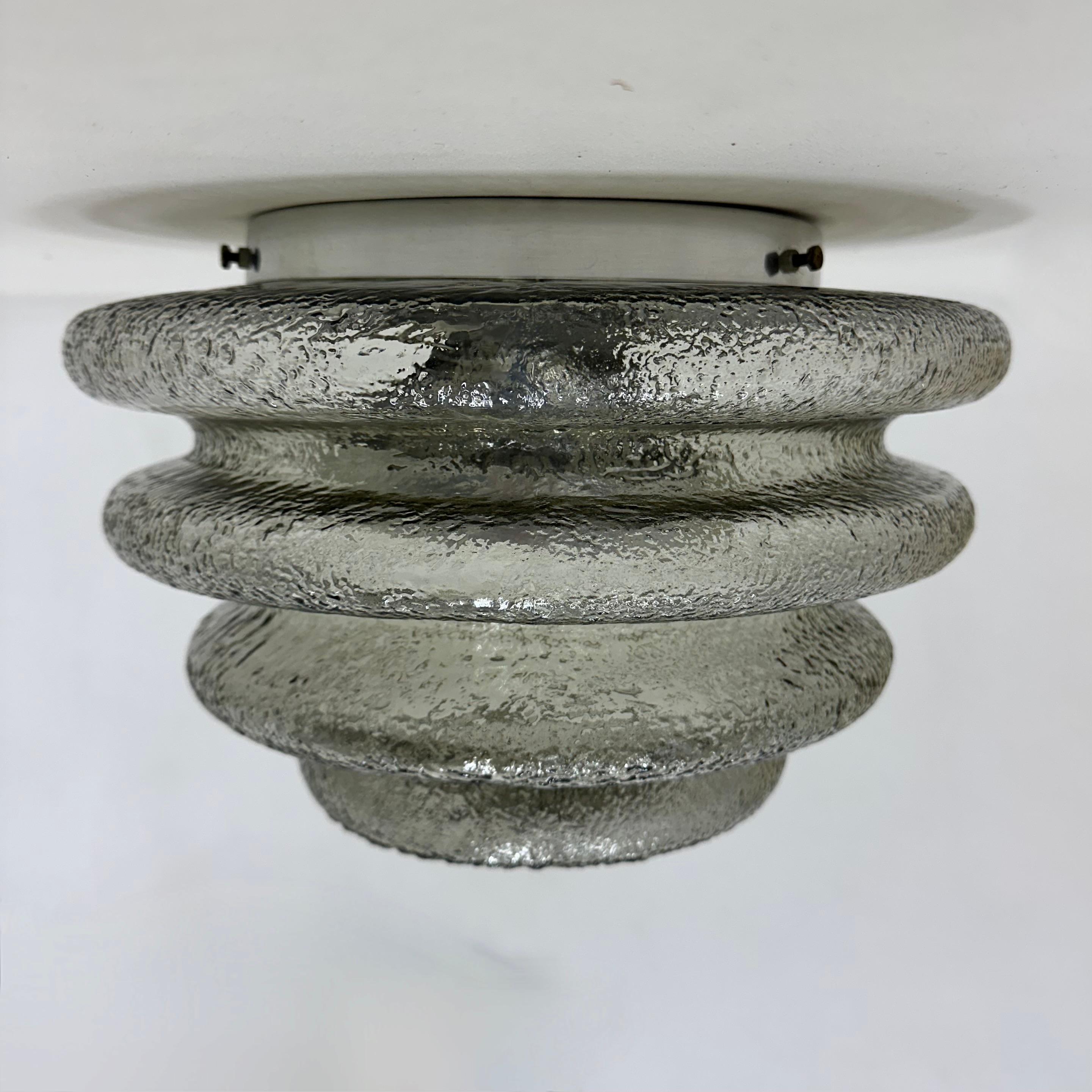 Fine XX secolo Lampada da soffitto dal design di metà secolo, anni '70 in vendita