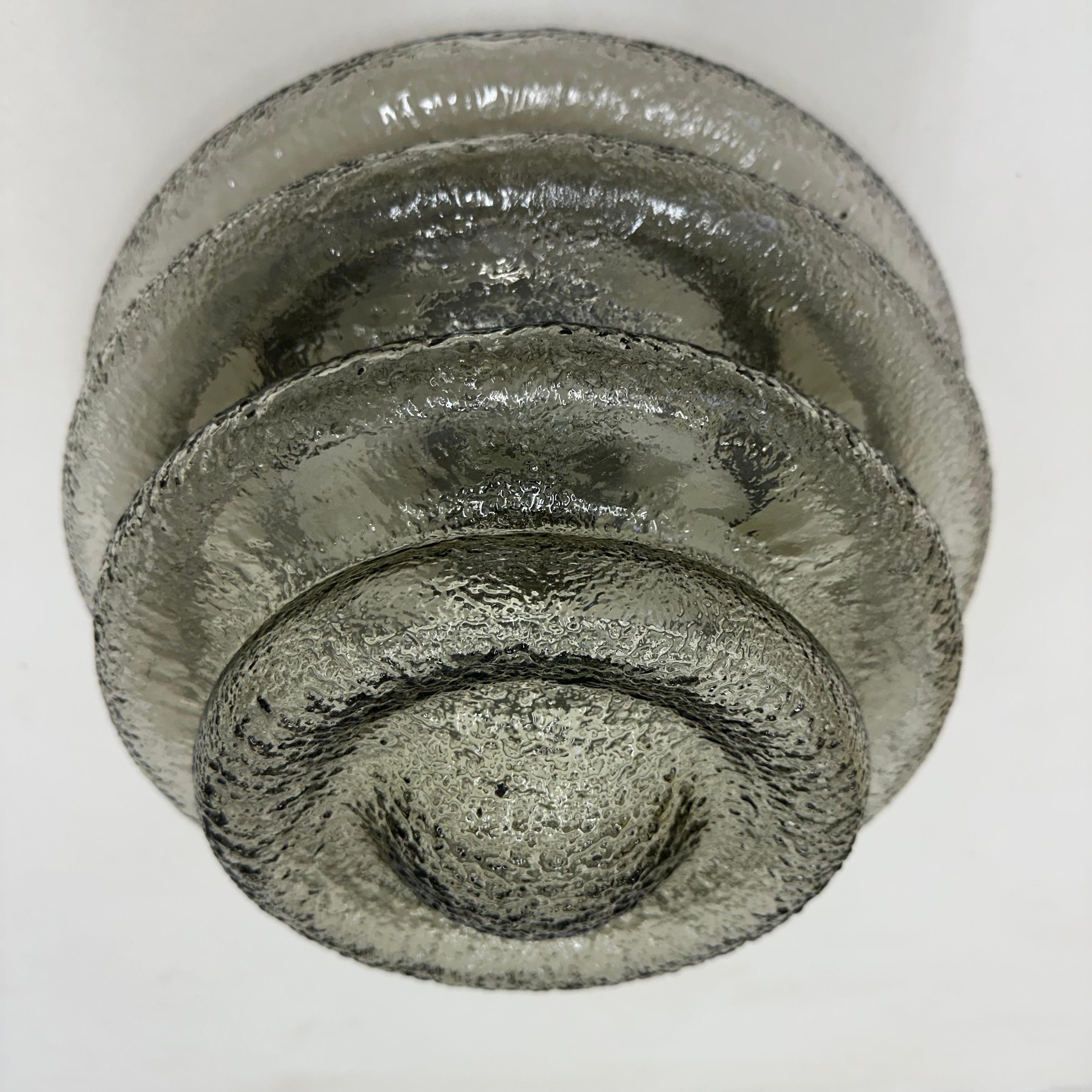 Metallo Lampada da soffitto dal design di metà secolo, anni '70 in vendita