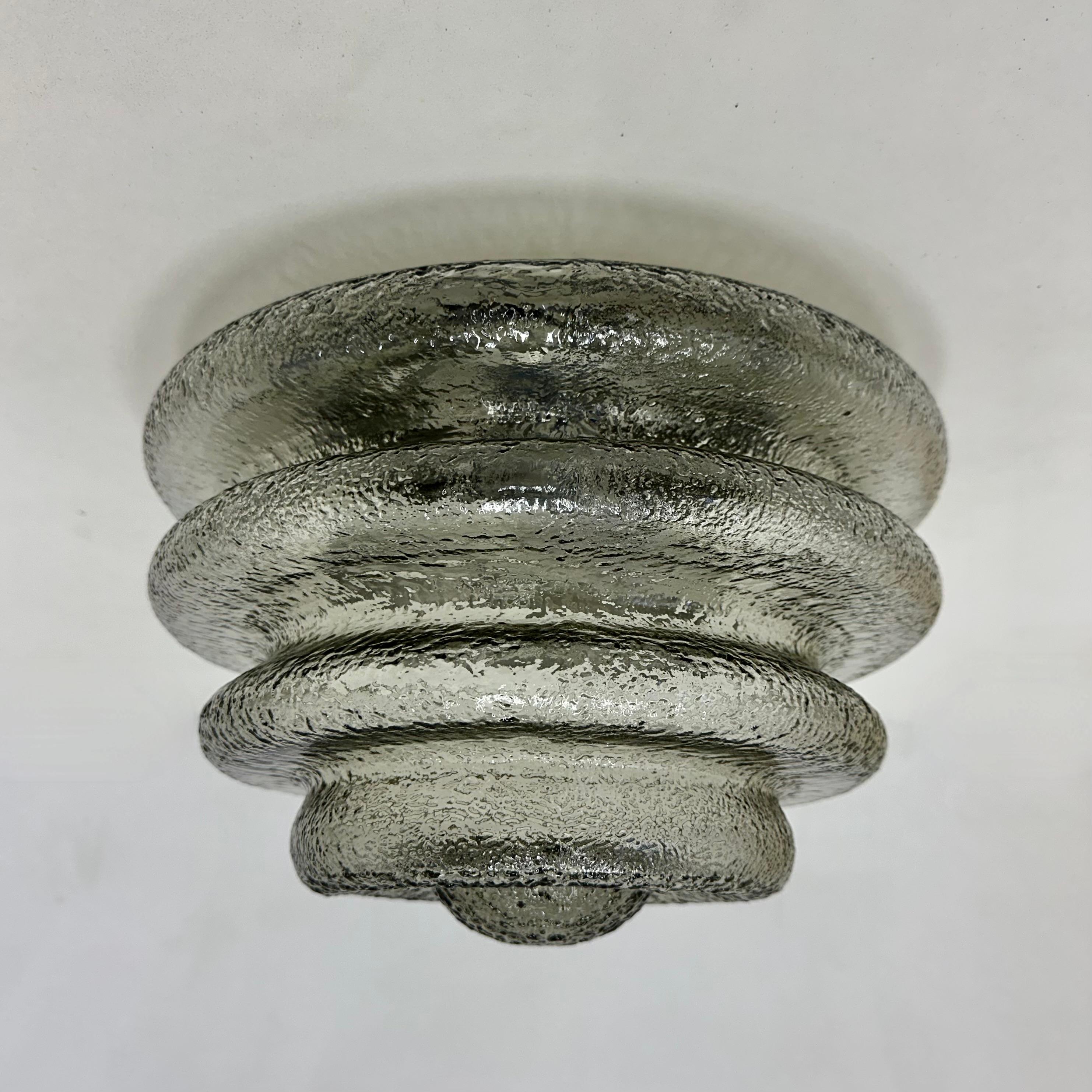 Lampada da soffitto dal design di metà secolo, anni '70 in vendita 3