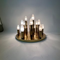 Mid Century design ceiling lamp by Solken Leuchten Germany , 1970’s