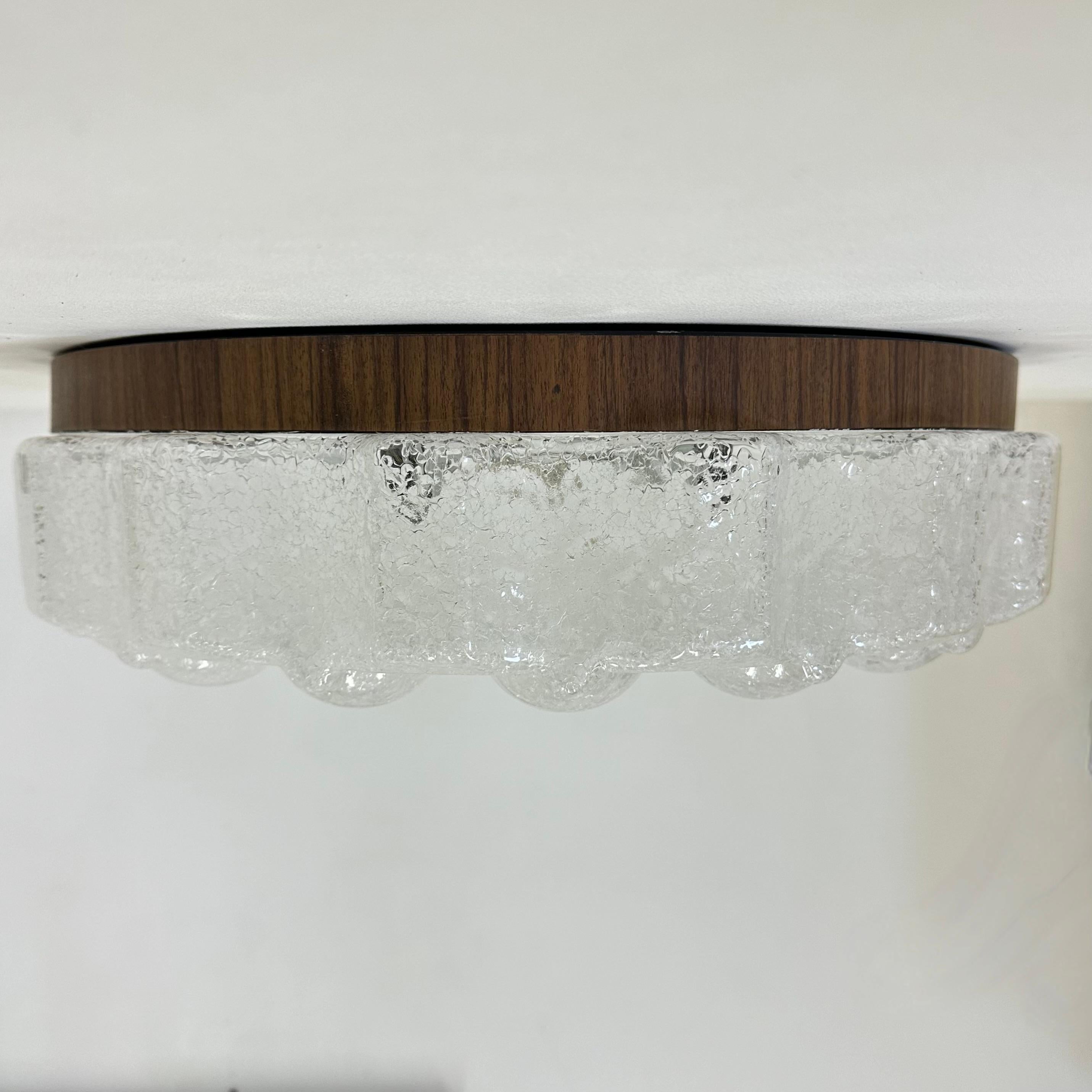 Lampada da soffitto a incasso dal design di metà secolo, anni '70 in vendita 4