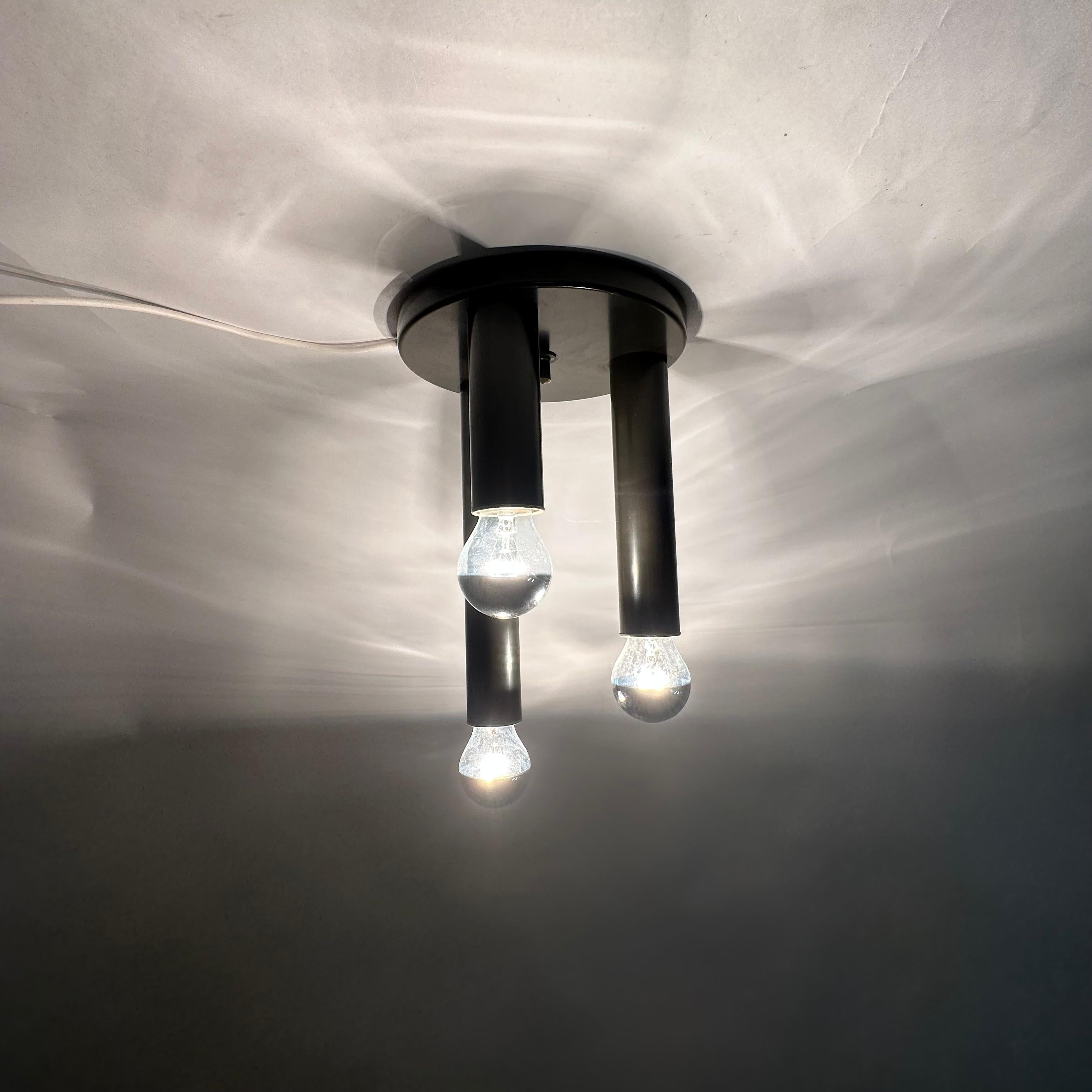 Mid-Century Modern Mid Century design ceiling lamp flush mount  , 1970’s For Sale