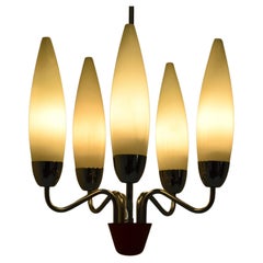 Lustre/Chandelier Napako design du milieu du siècle dernier, années 1960